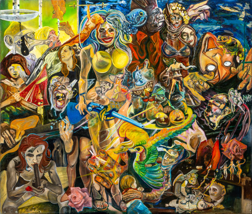 Andrej Babenko, Babenko Belgium, Andrej Babenko, Babenko Belgium, oil, spray-paint, canvas, contempory art, museum gallery